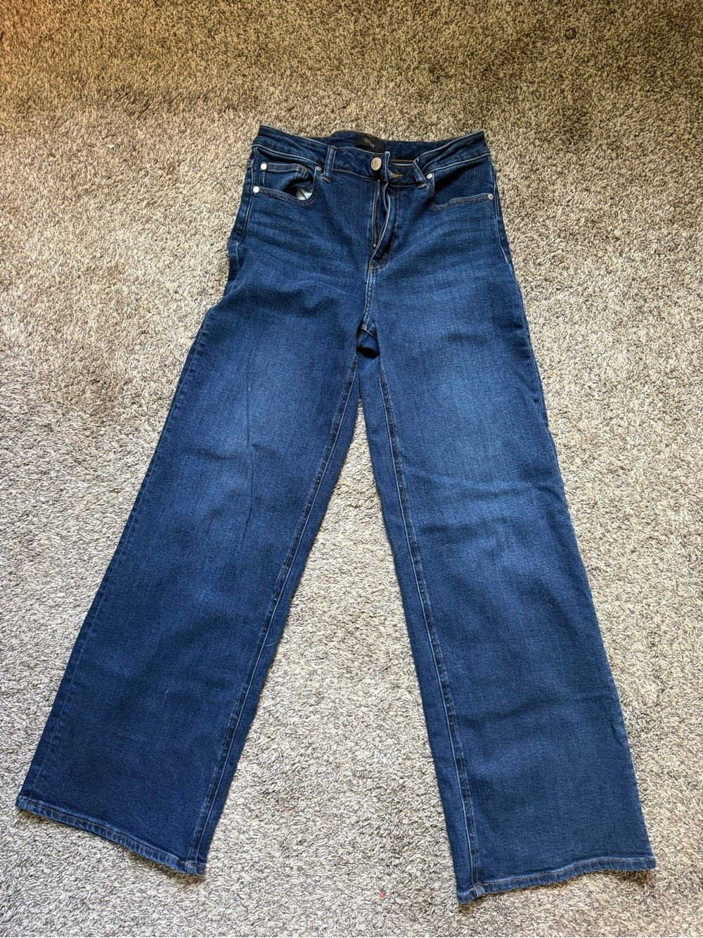 Quince Women's Jeans in Dark Blue